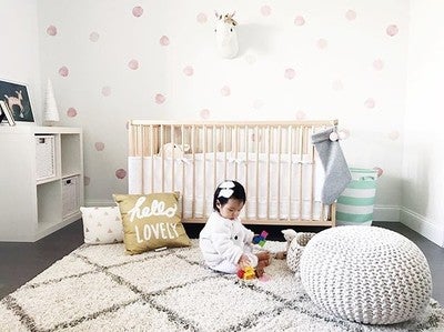 polka dot decals for nursery