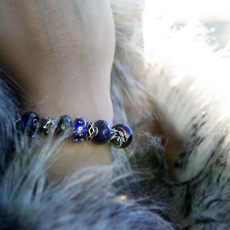 【お値下げ中】trollbeads ラピスラズリ Sparkling Star Bead – Trollbeads