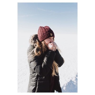 fjallraven braided knit hat