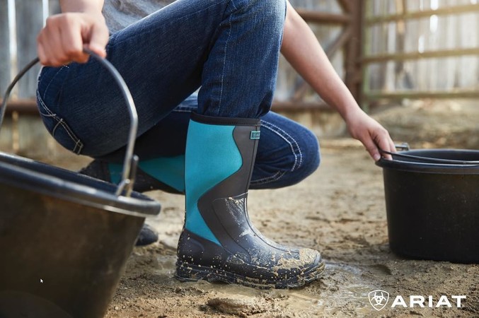 ariat women's springfield rubber boots