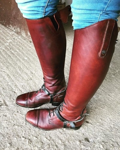 ariat challenge contour field boot cognac