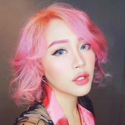 Bunny Pastel Pink Vegan Semi Permanent Hair Dye Lime Crime
