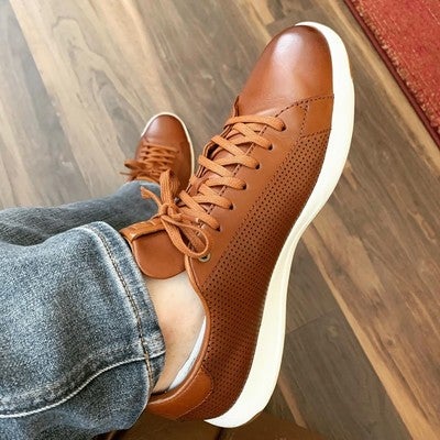 cole haan grandpro tennis handstain sneaker