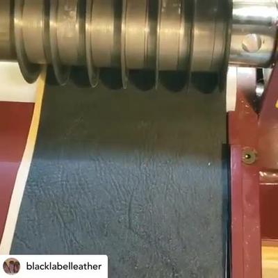 leather strap cutting machine