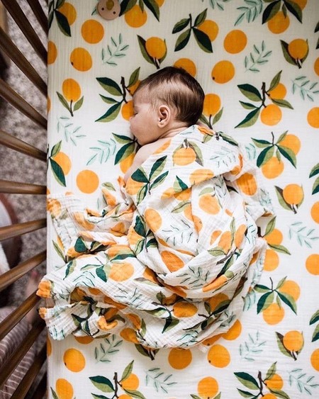 clementine crib sheets