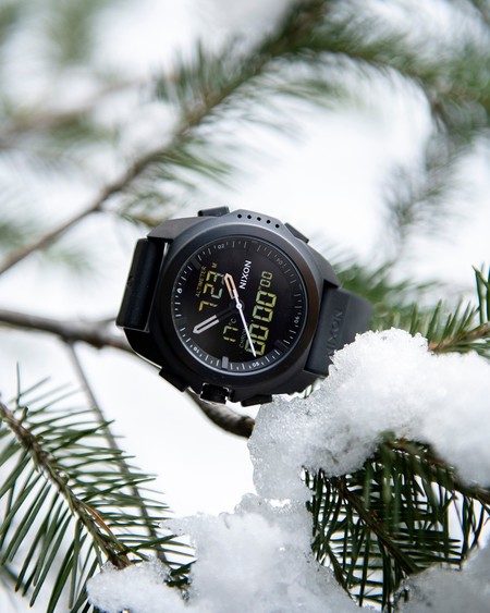 Ripley 腕時計 Black Pu ラバー シリコン メンズ ニクソン ジャパン