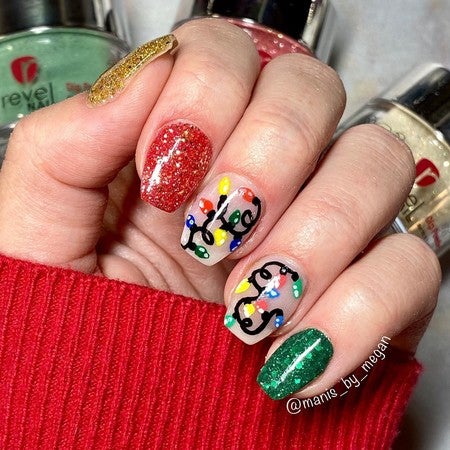 D75 Vivien Clear Revel Nail