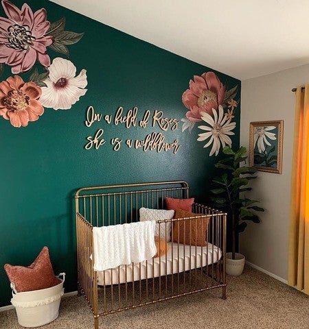 Eden Floral Decals Project Nursery