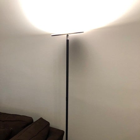 Brightech Sky Led Torchiere Floor Lamp Living Room Office