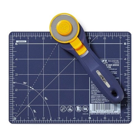 Olfa Cutting Mat 6X8 Md Wt Self-Healing Olfa Rotary Cutter