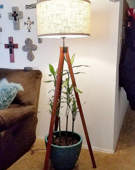 Tripod Floor Lamp Free Returns Brightech Tripod Floor Lamp Free, Tripod Plant Black Floor Lamp