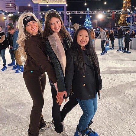 Las Vegas Strip Ice Skating The Cosmopolitan