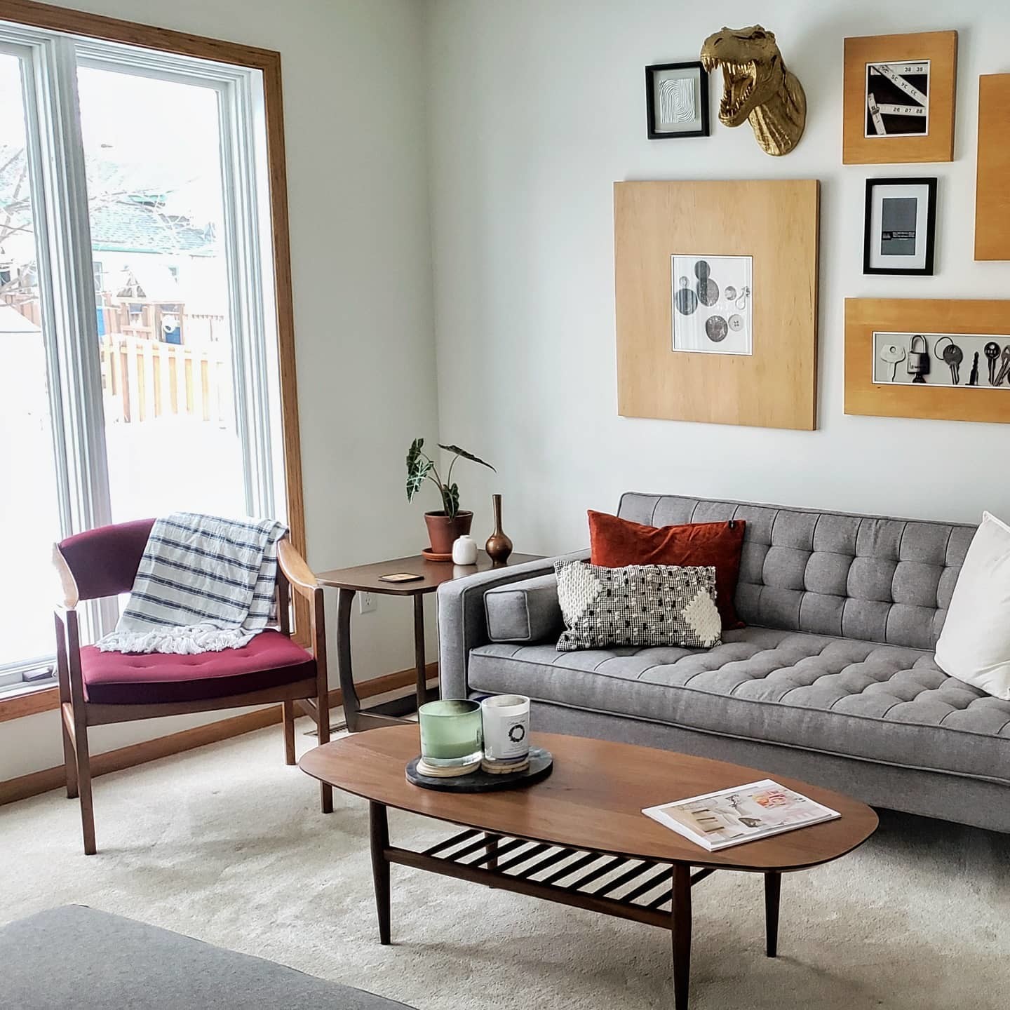 Lenia Walnut Solid Wood Storage Coffee Table with Drawers | Article