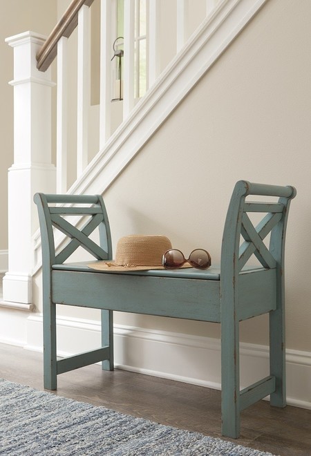 Small discount accent bench