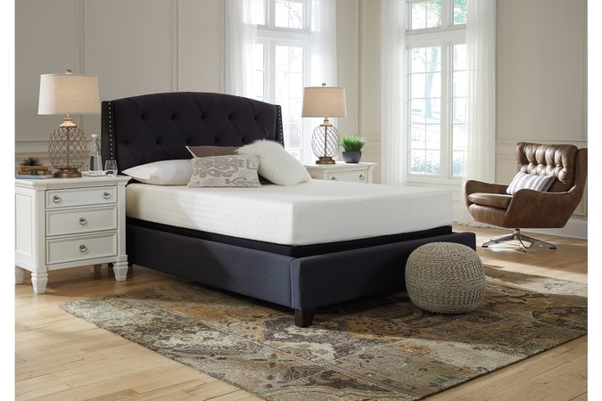 Ashley furniture deals memory foam mattress