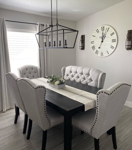 Ashley jeanette best sale dining table