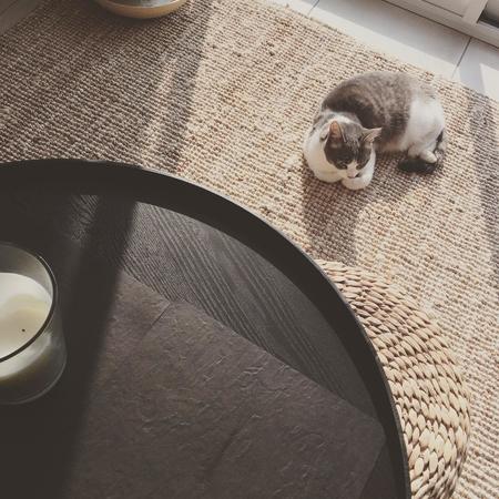 Mesa - Table d'appoint ronde bois ø78cm