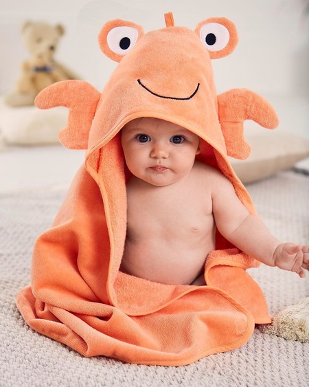 Crab Hooded Towel Jojo Maman Bebe