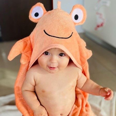 Crab Hooded Towel Jojo Maman Bebe