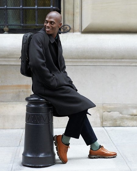 cole haan zerogrand wingtip boot