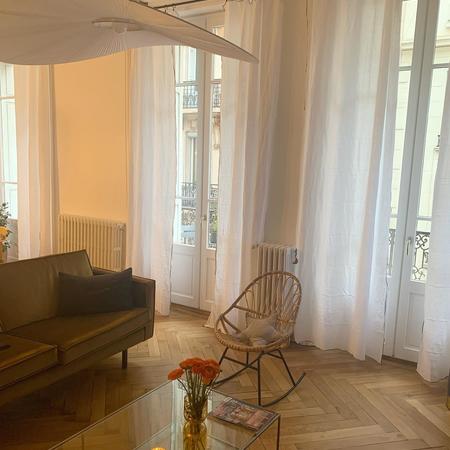 Bronco - Canapé 3 places vintage en velours