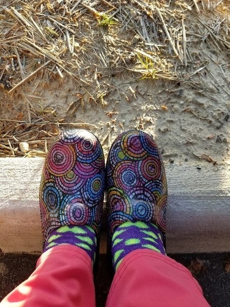 cheetah print crocs platform