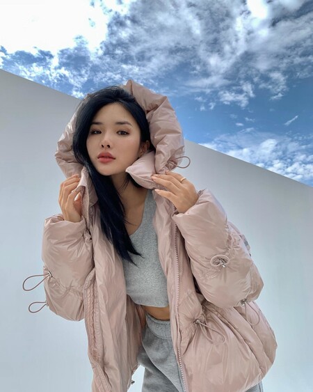 Stunner Puffer Jacket - Chalk Blue 