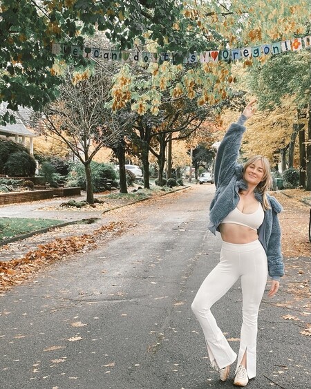Foxy Sherpa Jacket - Steel Blue | Alo Yoga