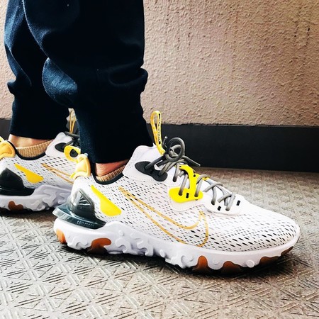 Buy Nike React Vision Men's Shoe Black/Black/White Nike Kuwait