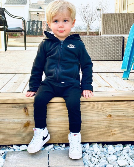 Buy Nike Blazer Mid '77 Baby and Toddler Shoe White/Total Orange