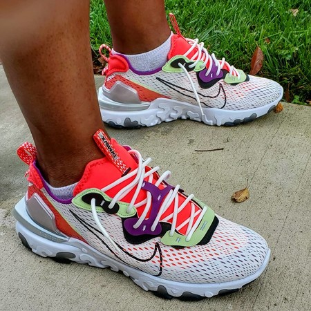 Buy Nike React Vision Men's Shoe White/White/Light Smoke Grey