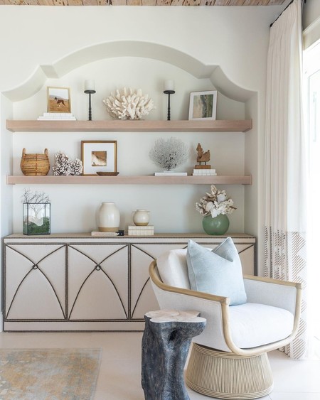 Chloe Fossil Clm Lava Stmp Table | PALECEK