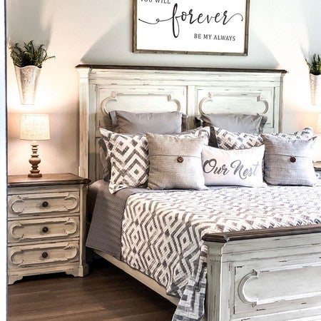 Lindenwood White Colors,White 3 Pc Queen Panel Bed | Rooms to Go
