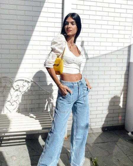 Straight carpenter jeans - Women's 
