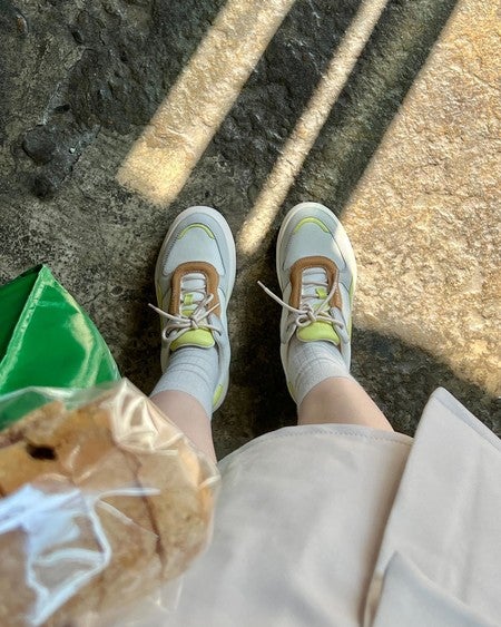 Women's GrandPrø Ultra Sneaker in Ivory-Sunny Lime | Cole Haan Women's GrandPrø Ultra Sneaker in Ivory-Sunny Lime | Cole Haan