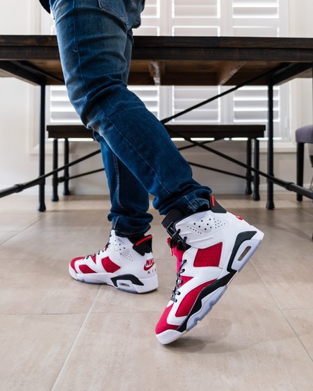 Jordan Carmine Og On Feet Buy Air Jordan Retro 'Yellow Ochre