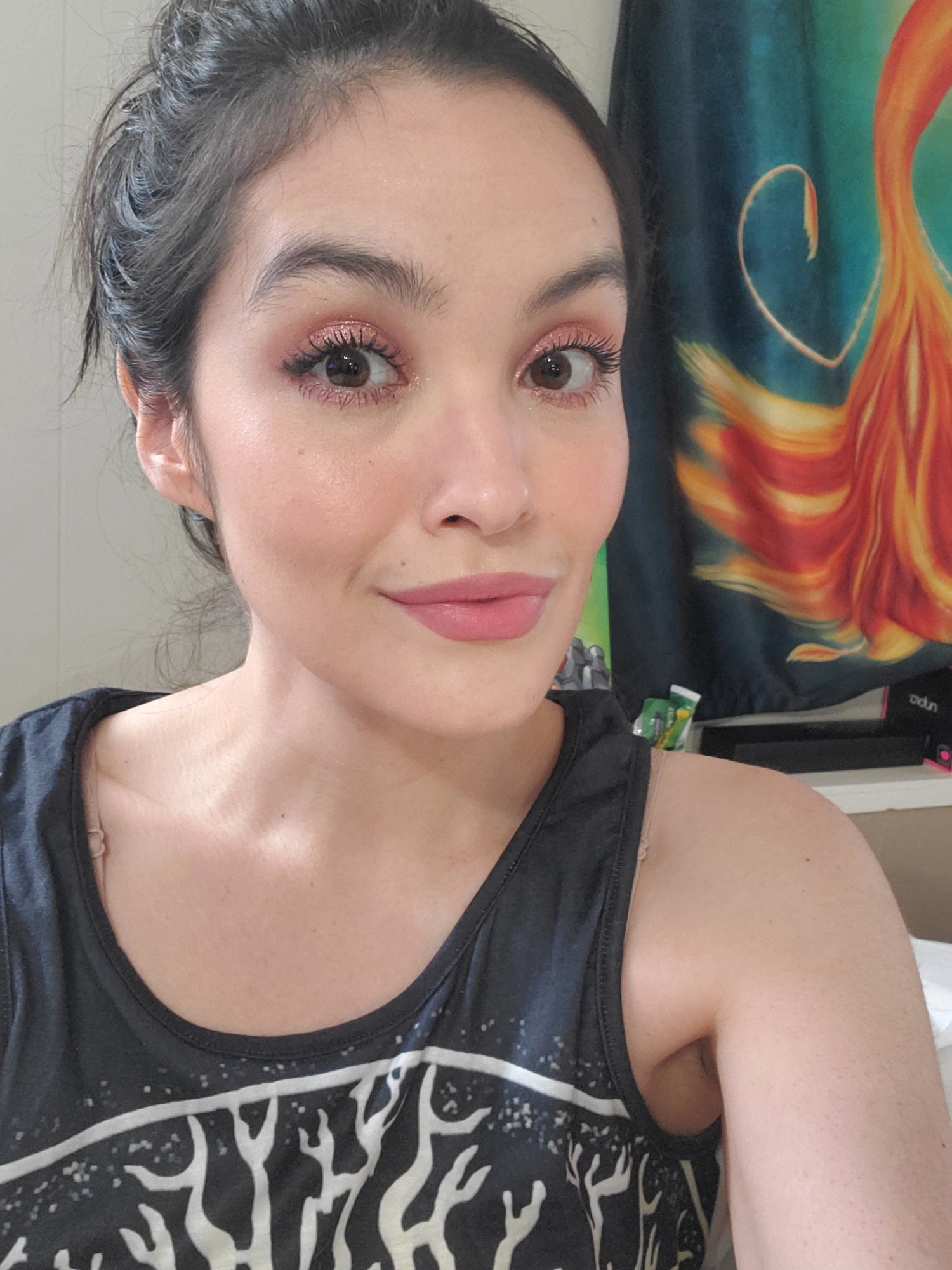 Hourglass Ambient Lighting Blush Mood Exposure Swatch Shelly Lighting