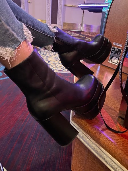 ★Steve Madden★ベスト商品★COBRA BLACK★ブーツ COBRA Black Women's Platform Bootie – Steve Madden