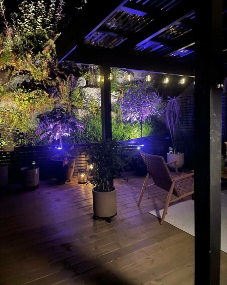 image by annegronning123 containing terrace, outdoor, light, night, deck