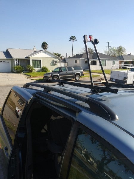Bike Rack Roof Rage Powersports Elevate Outdoor Steel Locking