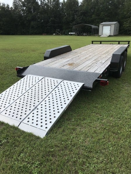 RIZE 4' Wide Big Boy EZ Rizer Aluminum Tri-Fold Motorcycle Ramp