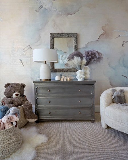 Natural seagrass frame in a coil weave design with hand-wrapped