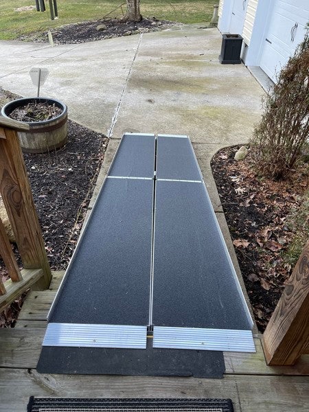 DISCUS　RAMP YUTRAX 83” Extreme Duty Arched Ramps, Aluminum Arch Ramps
