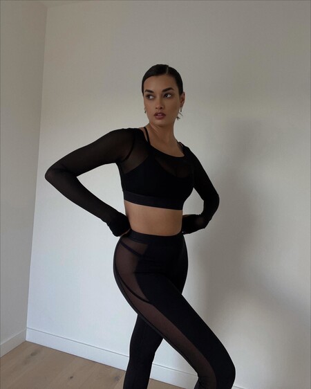 Airlift High-Waist Ballet Dream Legging - Black | ALO