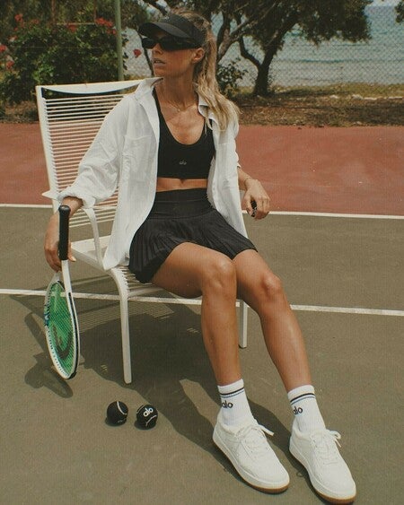 Grand Slam Tennis Skirt - Black