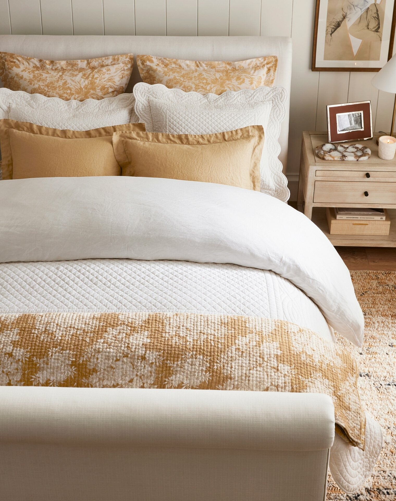 image by Pottery Barn containing Furniture, Window, Comfort, Wood, Textile