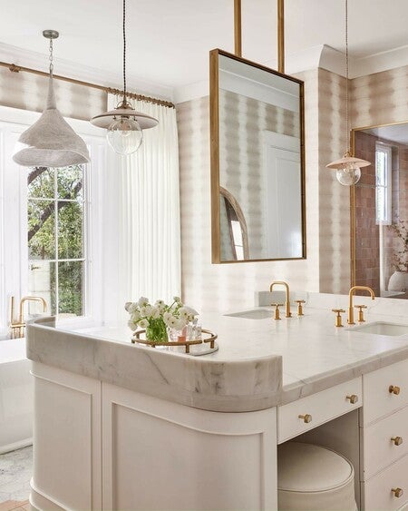 Hand-woven lampakanay rope wrapped over a metal frame in a white