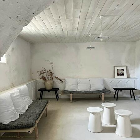 Button - Table d'appoint en céramique ø35cm