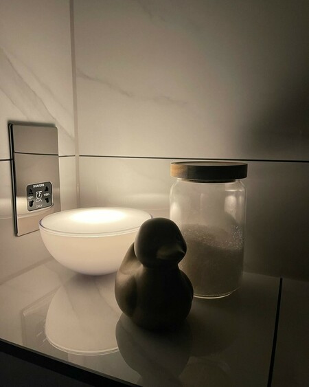 image by d.c.home containing light, jar, bathroom, bowl, sit