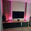 image by by_stoker_thuis containing living room, television, room, light, pink